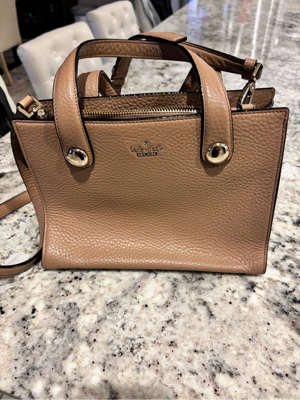 Kate spade Pebbled Leather Satchel